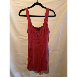 American Eagle Outfitters Red Romper